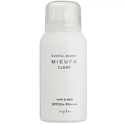 ナプラ napla ミーファ MIEUFA フレグランスUVスプレー クリア 80g 【当日出荷_休止中】【割引クーポンあり】