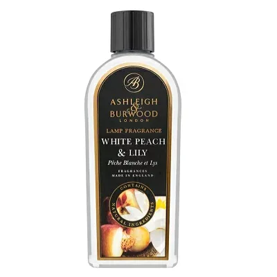 アシュレイ&バーウッド ASHLEIGH&BURWOOD フレグランスランプ用オイル ホワイトピーチ&リリー 500ml 【当日出荷_休止中】【割引クーポンあり】