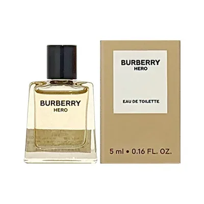 予告マラソン期間中エントリーでP5倍&最大1110円OFFクーポン★バーバリー BURBERRY ヒーロー オードトワレ EDT 5ml ミニチュア 【ミニ香水】【当日出荷14時まで_休業日除く】
