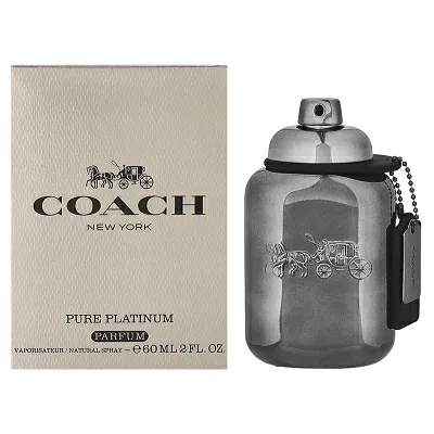 コーチ COACH コーチ マン ピュア プラチナム パルファム PARFUM SP 60ml 【香水】【当日出荷14時まで_休業日除く】【送料無料】【割引クーポンあり】