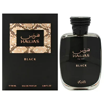 ラサシ Rasasi ハワス ブラック オードパルファム EDP SP 100ml 【香水】【当日出荷14時まで_休業日除く】【送料無料】【割引クーポンあり】