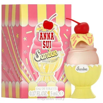 アナスイ ANNA SUI サンデー メーローイエロー 5ml EDT ミニ香水 ミニチュア fs 【香水 レディース】【即納】