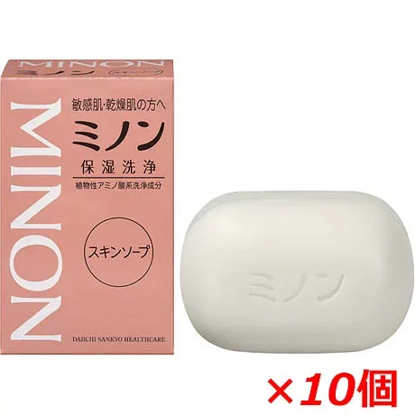 【10個セット】ミノンスキンソープ 80g×10個【co-1】