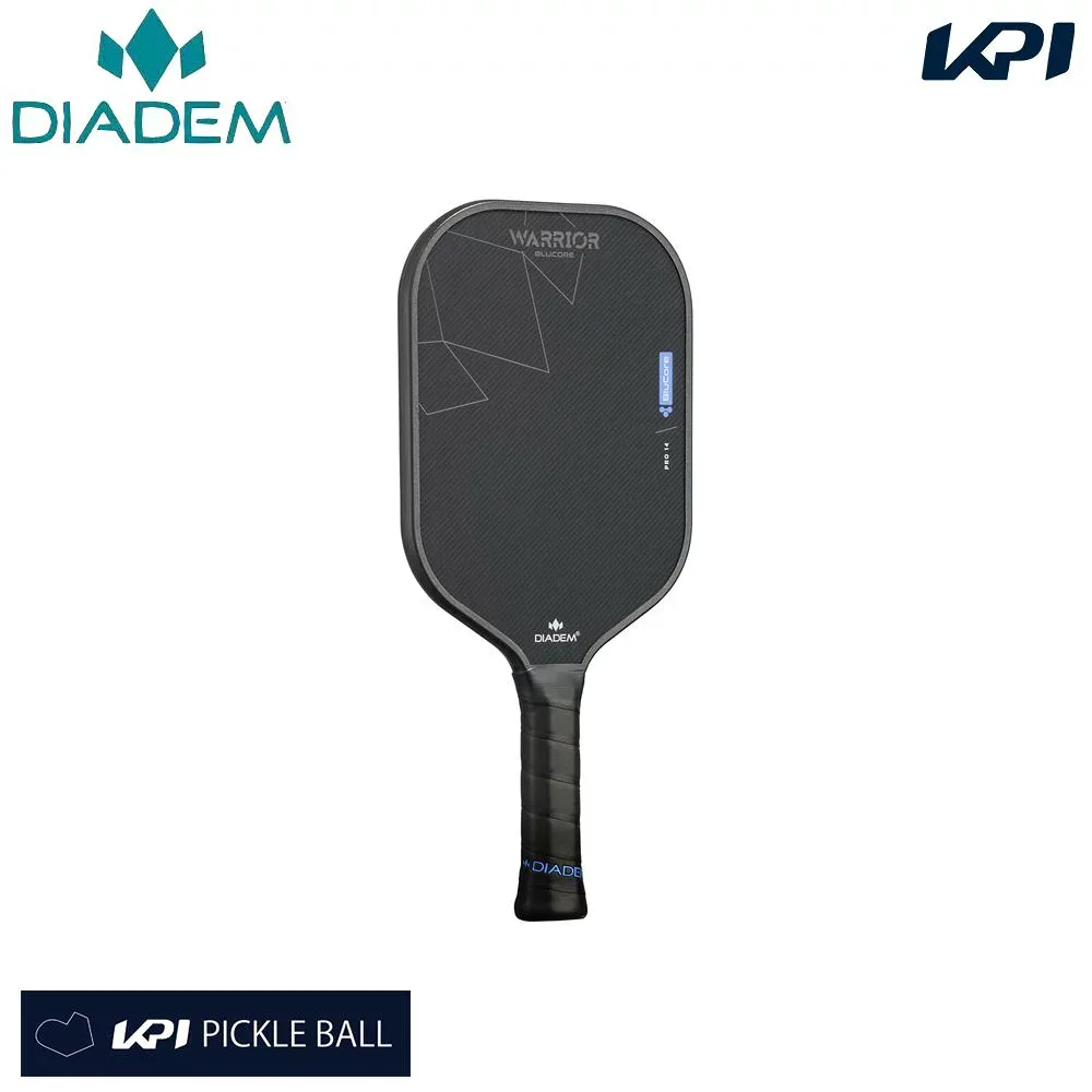 【エントリーでP5倍▲10%OFFクーポン】ダイアデム DIADEM ピックルボール パドル WARRIOR BLUCORE PRO14 ウォーリアーブルーコア プロ14 TPA016