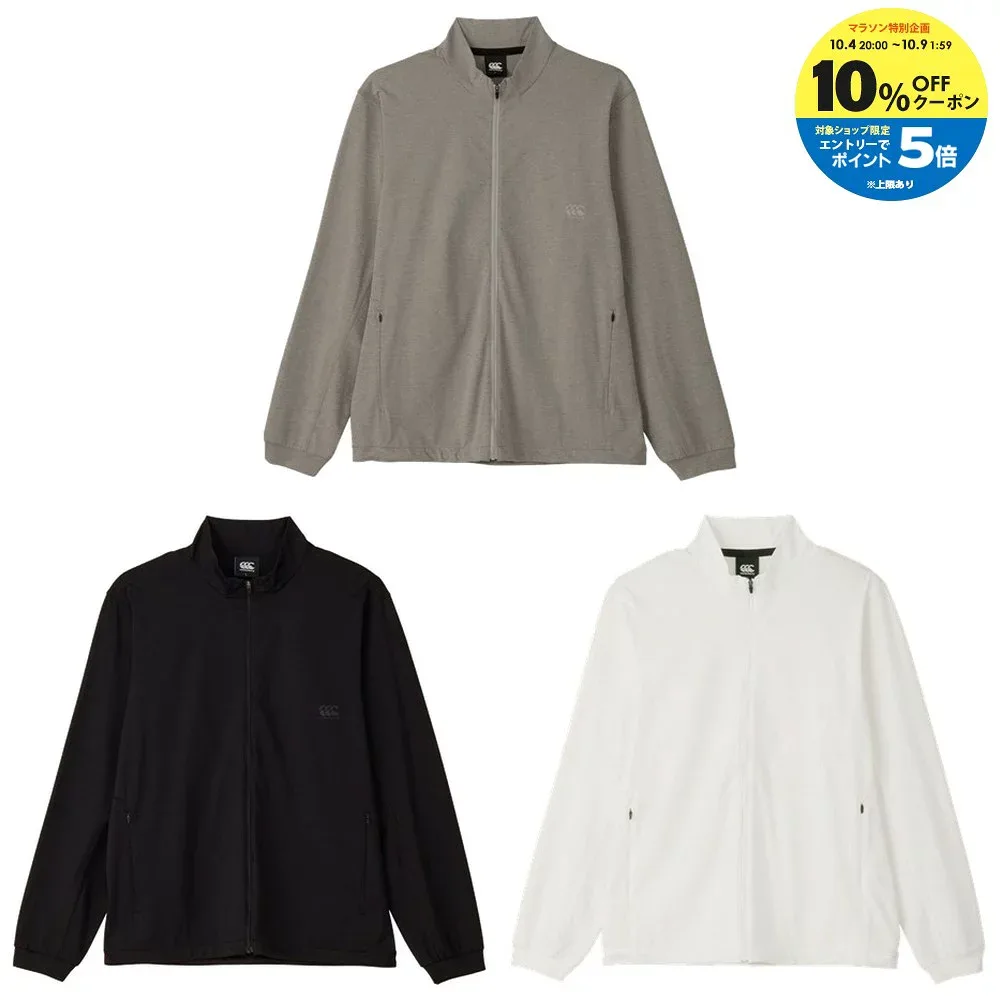 【エントリーでP5倍▲10%OFFクーポン】カンタベリー CANTERBURY ラグビーウェア メンズ LS MULTI ACT F ZIP RTM42611 2026SS