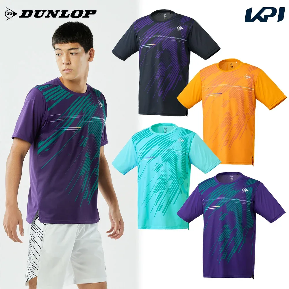 ダンロップ DUNLOP バドミントンウェア ユニセックス ゲームシャツ DAP1500 2025SS