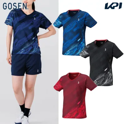 ゴーセン GOSEN バドミントンウェア レディース ゲームシャツ T2613 2026SS