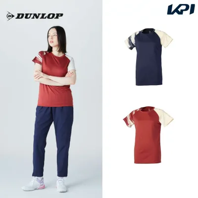 ダンロップ DUNLOP バドミントンウェア レディース Tシャツ DAL8660W 2026FW