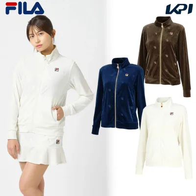 フィラ FILA バドミントンウェア レディース トラックジャケット CZ6FGW028 2026FW