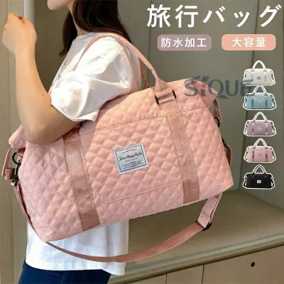 ボストンバッグ 旅行バッグ キャリーオンバッグ トラベルバッグ 一泊旅行 バッグ 旅行かばん 旅行用 軽量 大容量 レディース メンズ 撥水 機内持ち込み 入院 収納力 出張 修学旅行 帰省