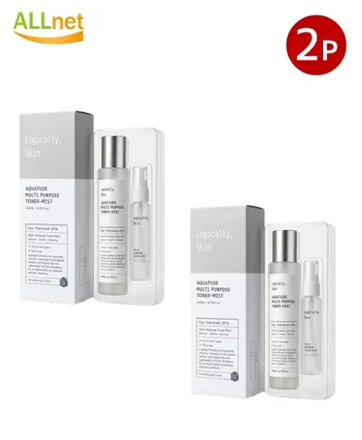 Logically skin AQUATUDE MULTI PURPOSE TONER-MIST 200ml ×2点セット|トナーミスト ロジカリースキン logically skin アクアタイド マルチパーパス スプレー 韓国コスメ
