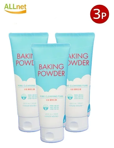 【エチュードハウス Etude House】ベーキングパウダー毛穴クレンジングフォーム 160g×3点セット | Baking Powder Pore Cleansing