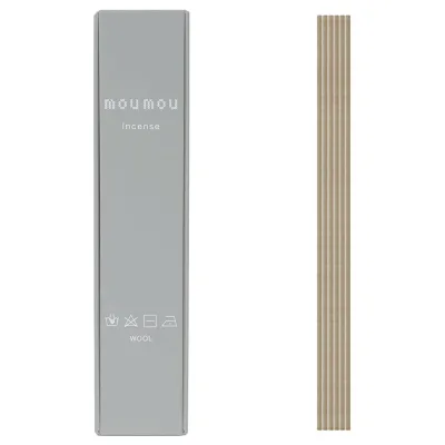 moumou(ムームー)インセンス(お香)ウール(暖かく包み込むような香り)30本