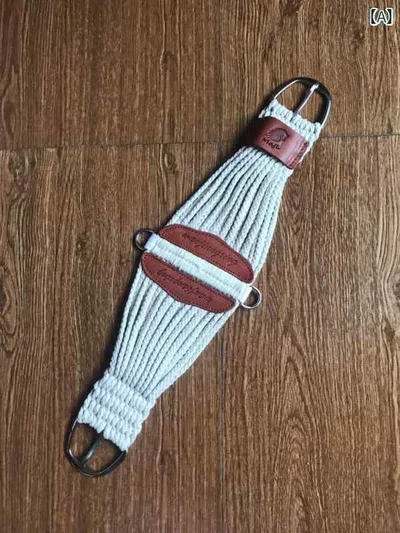 乗馬 腹帯 トレーニング ウエスタン サドル ライン 馬具 通気性 ステンレス スチール 大きいサイズ バックル ロープ おしゃれ 白 黒