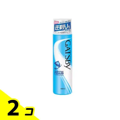 GATSBY ギャツビー シェービングフォーム 190g 2個セット