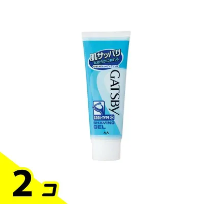 GATSBY ギャツビー ひきしめシェービングジェルN ハンディ 50g 2個セット