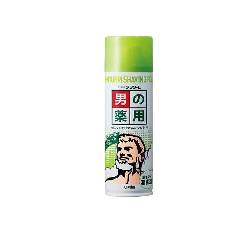 メンターム 薬用シェービングフォームN レモンライムの香り 200g
