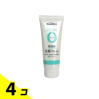 ファーマアクト 無添加 洗顔フォーム 130g 4個セット
