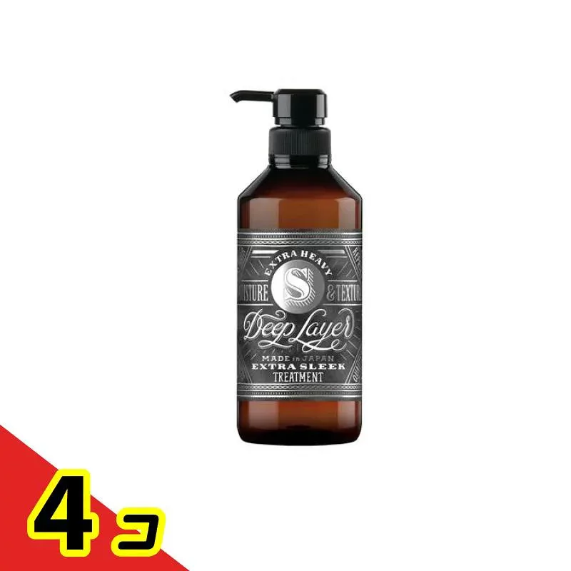 ディープレイヤー トリートメントExS(エクストラスリーク) ポンプ 470g 4個セット