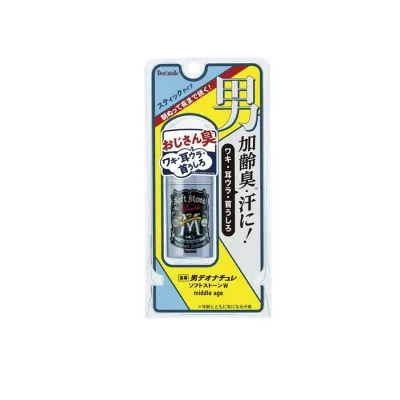 薬用デオナチュレ 男ソフトストーンW ミドルエイジ 20g