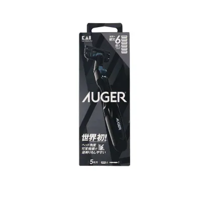 貝印 AUGER コンボパック ホルダー+替刃6個付 1セット