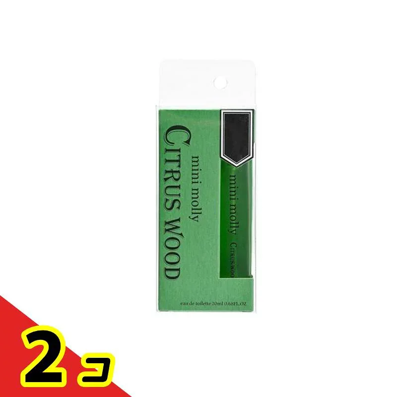 mini molly ミニモリー オードトワレ シトラスウッド 20mL 2個セット