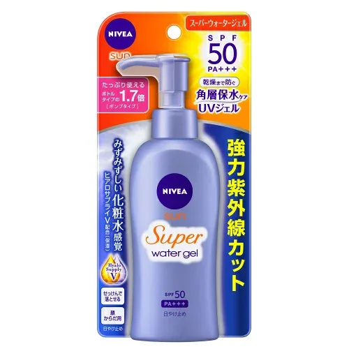 花王 ニベアサン パウダーウォータージェル SPF50 ポンプ140g