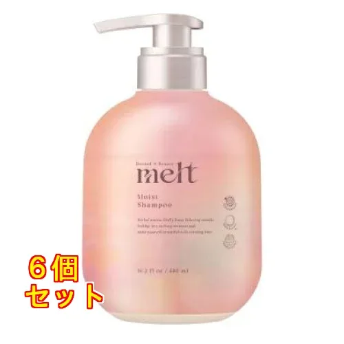 花王 melt(メルト) モイストシャンプー 本体 480mL×6個
