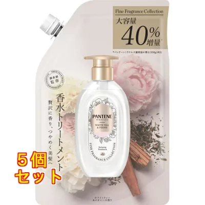 パンテーン ミラクルズ ファイン フレグランス ホワイトティーピオニートリートメント詰替 500g×5個