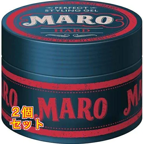 MARO パーフェクトスタイリング ジェル ハード 80g×2個