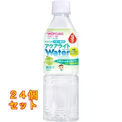 ベビーのじかん アクアライトWater 白ぶどう 500ml×24個