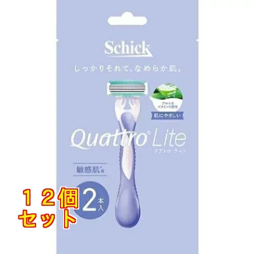 シックジャパン クアトロライト 敏感肌用 2本入り×12個