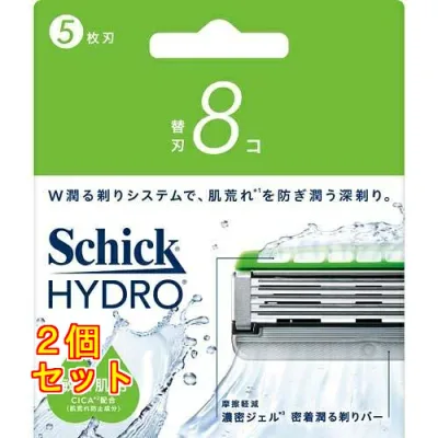 シック ハイドロ 敏感肌 替刃 8個入×2個