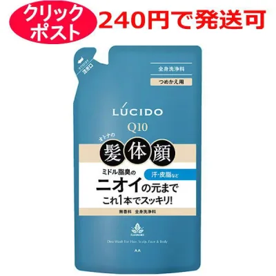 マンダム ルシード 全身デオウォッシュ つめかえ用 380ml 全身洗浄料