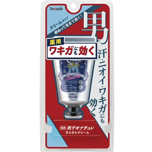 シービック 男デオナチュレ 男さらさらクリーム (45g) 男性用 ワキ用 制汗デオドラント剤 【医薬部外品】