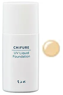 ちふれ化粧品 UV リキッド ファンデーション 34 オークル系 SPF35 PA+++ (30mL) やや濃い目 CHIFURE