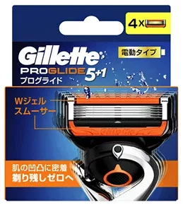 P&G ジレット プログライド パワー 替刃 (4個) 電動タイプ 髭剃り カミソリ替刃 【P&G】