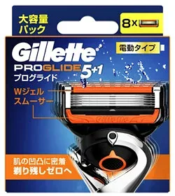 P&G ジレット プログライド パワー 替刃 (8個) 電動タイプ 髭剃り カミソリ替刃 【P&G】