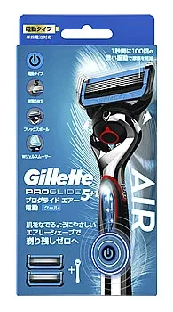 P&G ジレット プログライドエアー 電動ホルダー (1台) 替刃付 髭剃り カミソリ 【P&G】