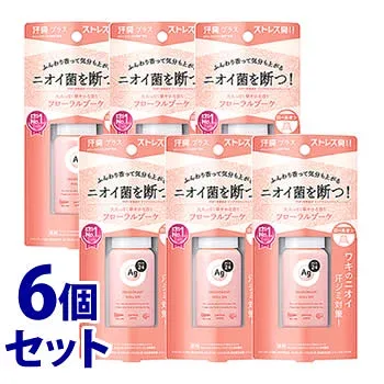《セット販売》 ファイントゥデイ エージーデオ24 Agデオ24 デオドラントロールオンDX フローラルブーケ (40mL)×6個セット 制汗剤 デオドラント 【医薬部外品】