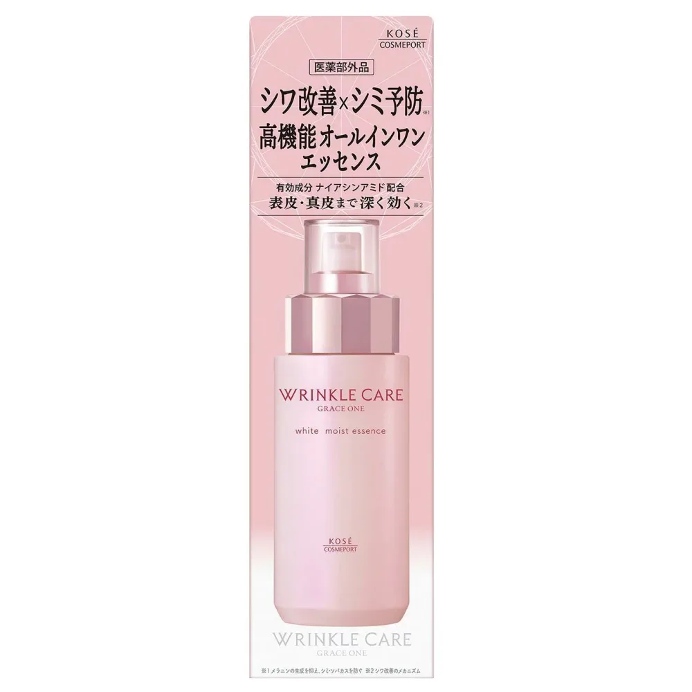 コーセーコスメポート グレイスワン リンクルケア ホワイト モイストエッセンス (180mL) オールインワン 【医薬部外品】