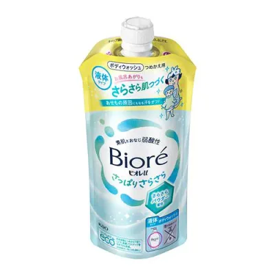 花王 ビオレU さっぱりさらさら つめかえ用 320ml ボディケア 全身洗浄料 biore 石鹸 風呂 体