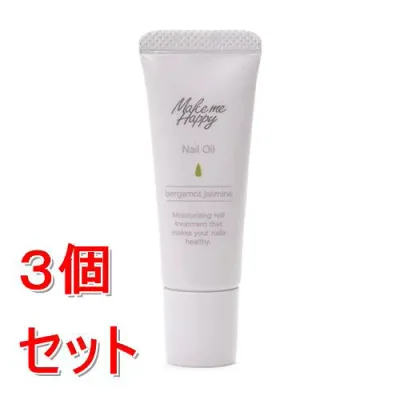 《セット販売》 井田ラボラトリーズ キャンメイク メイクミーハッピー ネイルオイル bj×3個セット