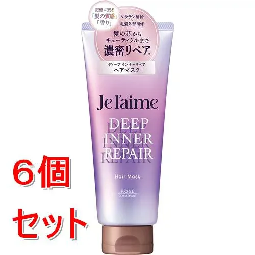 《セット販売》 コーセー ジュレーム レイヤード ディープ インナーリペア ヘアマスク (200g)×6個セット