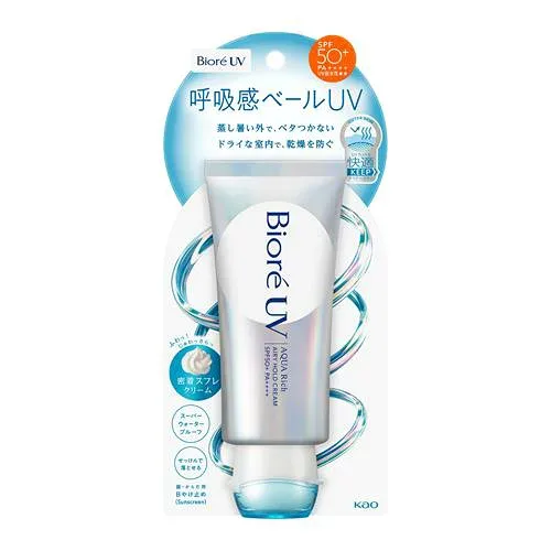 花王 ビオレ UV アクアリッチ エアリーホールドクリーム 呼吸感ベール 日焼け止め
