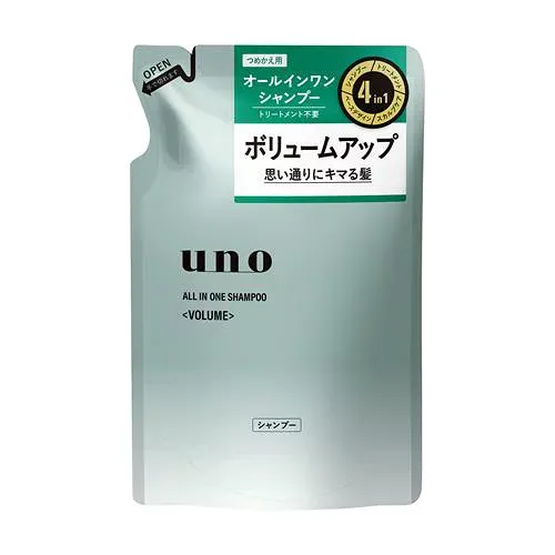 ファイントゥデイ ウーノ オールインワンシャンプー ボリューム つめかえ用 400mL UNO uno 詰替え