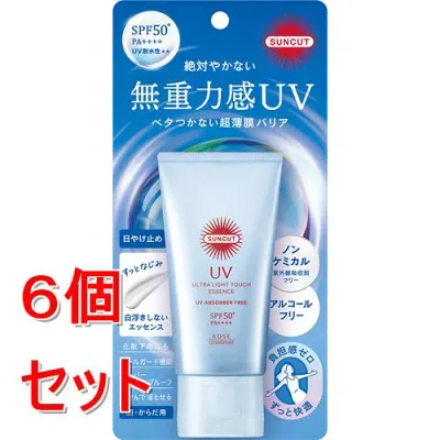 《セット販売》 コーセーコスメポート サンカットR 無重力感UV エッセンス 50g 日焼け止め×6個セット