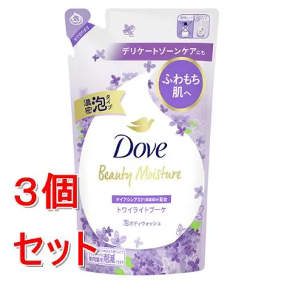 《セット販売》 ユニリーバ ダヴ ビューティーモイスチャー 泡ボディウォッシュ トワイライトブーケ つめかえ用430g ボディソープ 詰替 詰め替え×3個セット