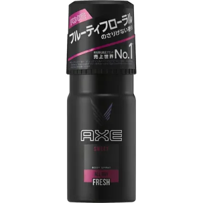 ☆男と女を近づけるさりげない香り!ユニリーバ AXE(アックス) フレグランスボディスプレー スウィート はじけるようなフルーティフローラルの香り 60g