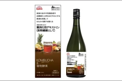 ☆6本セットで1本あたり2700円!明治薬品 KOMBUCHA(コンブチャ)&植物酵素 720ml×6本セット【機能性表示食品】